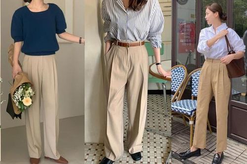 Ngắm loạt outfit này để biết vì sao nên có quần âu màu be trong tủ đồ