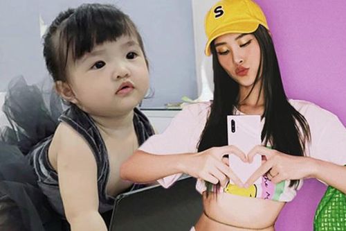 Đông Nhi tự nhận là 'chị gái' của con