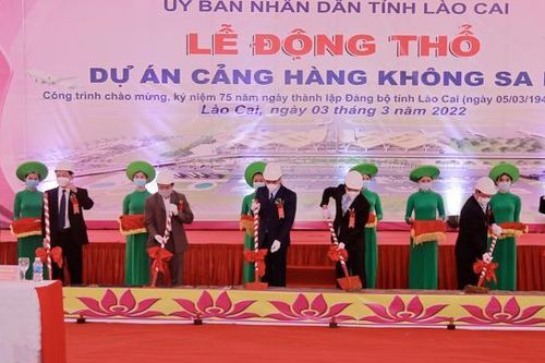 Động thổ dự án Cảng hàng không Sa Pa gần 7.000 tỷ đồng