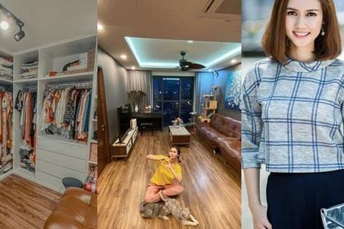 Khám phá căn hộ như một shop thời trang mà diễn viên Hương Giang đang rao bán
