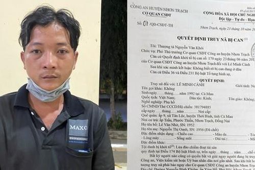 Đồng Nai: Đối tượng truy nã 'sa lưới' sau 5 năm lẩn trốn