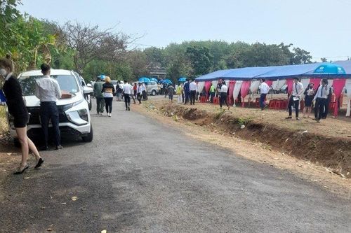 Vụ dựng rạp 'diễn' cảnh bán đất: Phạt doanh nghiệp 100 triệu đồng