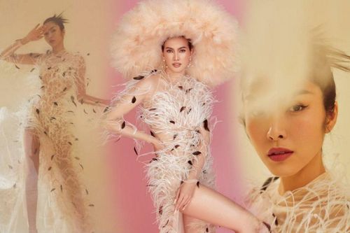 Siêu mẫu Anh Thư đụng váy với Hà Tăng, ai là người chiếm chiếu trên?