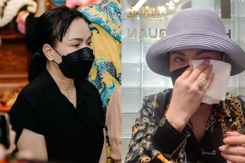 Bị cắt ghép hình ảnh, Việt Hương khóc trên livestream: 'Không hiểu vì sao quỳ lạy cũng bị chửi'