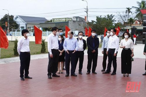 Thống nhất đề nghị Hội đồng thẩm định NTM kiểu mẫu tỉnh Thanh Hóa thẩm định công nhận xã Quảng Bình và Quảng Lưu đạt chuẩn NTM kiểu mẫu