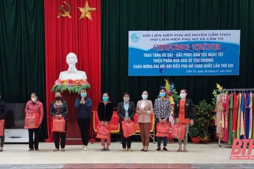 Các công trình thi đua chào mừng Đại hội đại biểu phụ nữ toàn quốc lần thứ XIII của Hội LHPN huyện Cẩm Thủy đều vượt chỉ tiêu đề ra