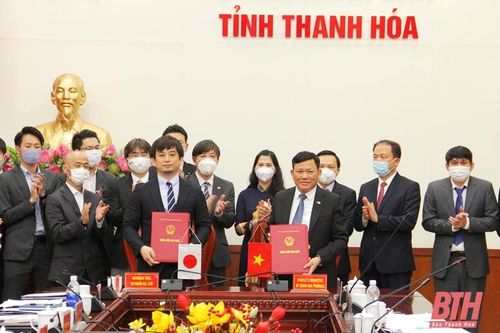 Tỉnh Thanh Hóa làm việc với đoàn các cơ quan, tổ chức, ngân hàng, doanh nghiệp Nhật Bản