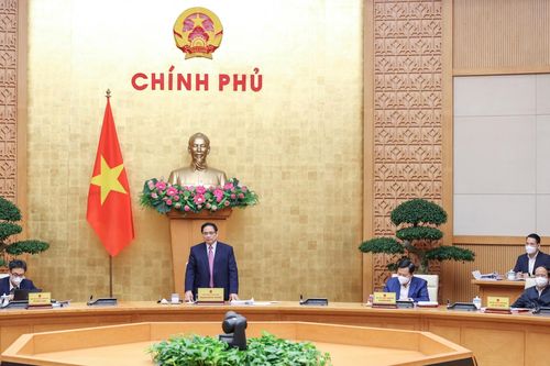Chính phủ họp phiên chuyên đề thứ ba về xây dựng pháp luật trong năm 2022