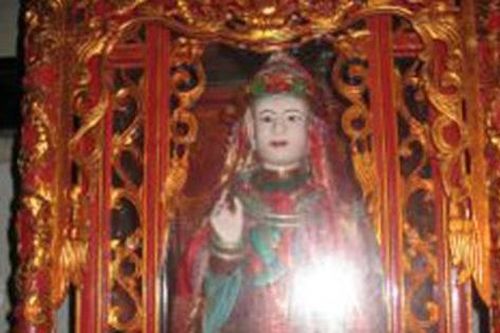 Tượng cổ Bà Chúa Lãng khoảng 300 năm tuổi bị kẻ gian đánh cắp