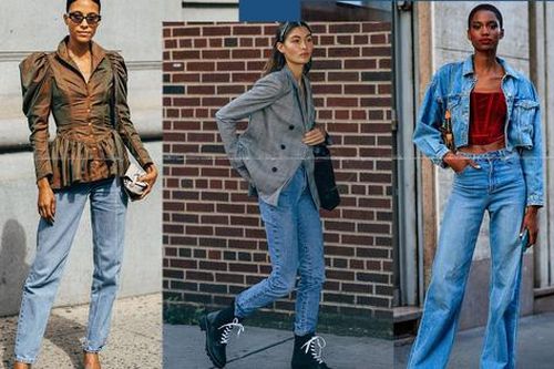 Quần jeans thay thế đồ bộ thể thao