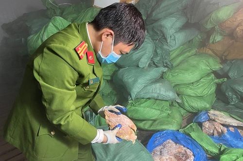 Phát hiện kho chứa gần chục tấn thực phẩm 'bẩn'