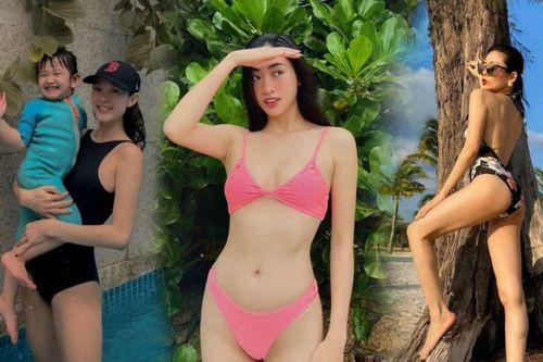 Dàn giám khảo Miss World Vietnam diện đồ tắm: Lệ Quyên có áp đảo đàn em Hoa hậu?