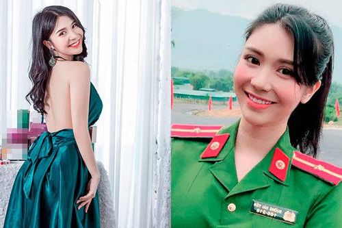 Thanh Bi: Từ bạn gái sexy của Quang Lê đến thiếu úy công an ở 'Bão ngầm'