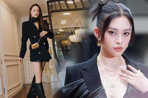 Minh Hằng, Tiểu Vy 'đụng hàng' trên ghế nóng