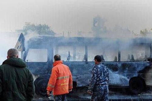 Syria: Xe buýt bị tấn công, hàng chục binh sĩ thiệt mạng