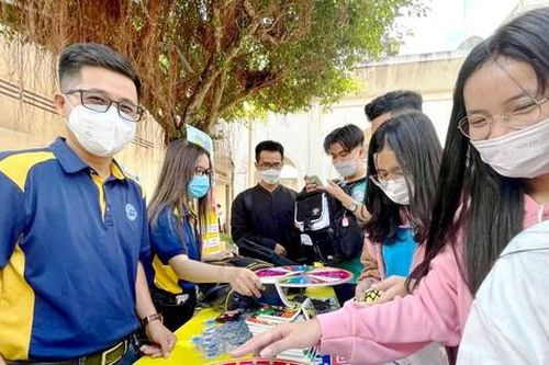 Đại học Trà Vinh đón học sinh trải nghiệm thử làm sinh viên