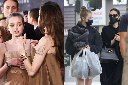 Con gái 15 tuổi của Angelina Jolie: Lột xác ấn tượng với visual tỏa sáng, đôi chân dài miên man