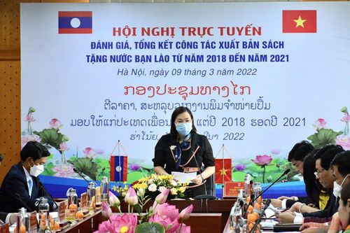 Xuất bản 61 đầu sách tiếng Lào tặng nước bạn Lào trong giai đoạn 2018-2021