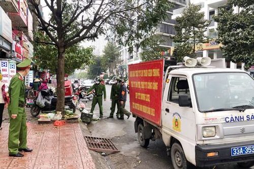 Ban Chỉ đạo 197 tích cực duy trì việc quản lý trật tự đô thị