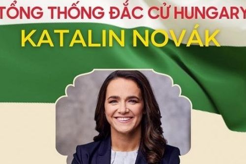 Tiểu sử Tổng thống đắc cử Hungary Katalin Novak