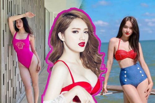 Cùng diện đồ tắm, Hương Giang ngày xưa và nay khác nhau một trời một vực