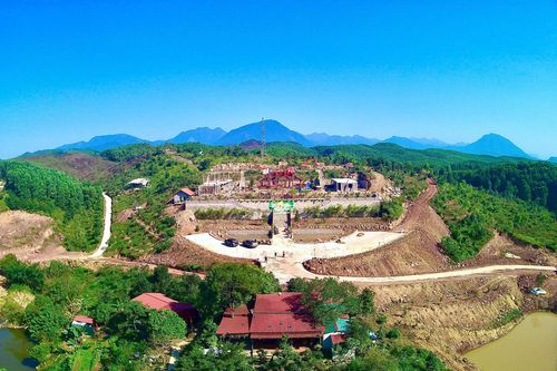 Lễ thượng lương ngôi đại hùng bảo điện chùa Sâu