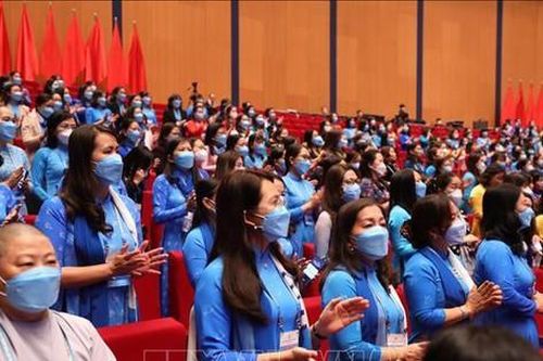 Hình ảnh phiên bế mạc Đại hội đại biểu phụ nữ toàn quốc lần thứ XIII