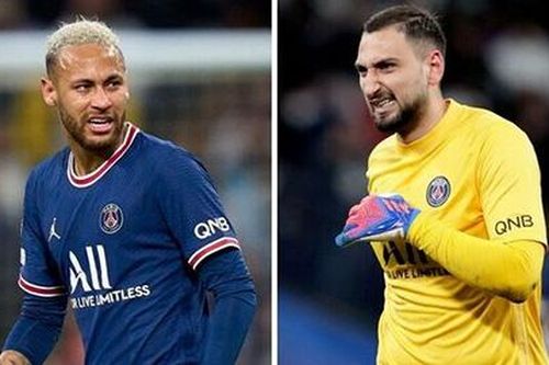 Neymar và Donnarumma suýt 'tẩn nhau' sau thất bại của PSG