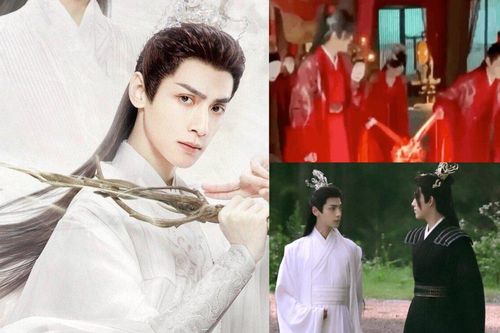 Lộ ảnh La Vân Hi - Trần Phi Vũ bái đường thành thân trong 'Hạo Y Hành', nhưng sao lại 'cự lộn' nhau thế?