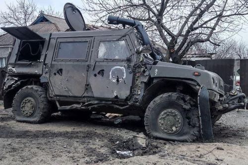 Thiết giáp Nga mua từ NATO bị tiêu diệt khi tung vào chiến trường Ukraine
