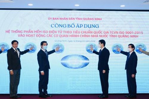 Quảng Ninh áp dụng Hệ thống phần mềm ISO điện tử vào hoạt động của các cơ quan hành chính