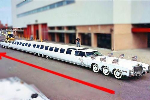 Đây là chiếc limousine 'The American Dream' dài nhất thế giới