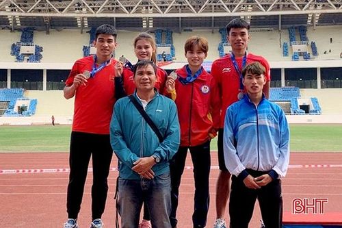 Những 'gương mặt vàng' điền kinh Hà Tĩnh tham gia SEA Games 31
