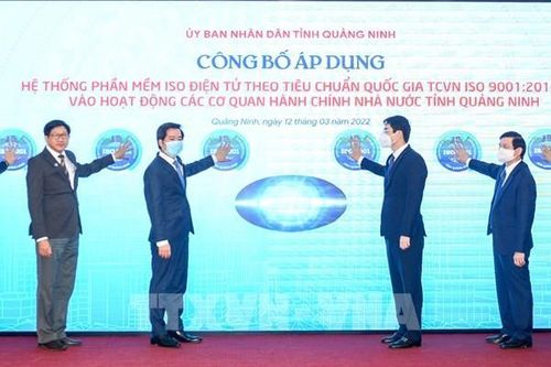 Tỉnh miền Bắc đầu tiên áp dụng Hệ thống ISO điện tử vào hoạt động