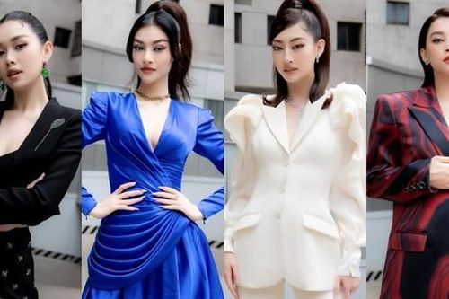 Hoa hậu Tiểu Vy, Lương Thùy Linh hóa nữ tổng tài tại buổi sơ khảo Miss World Vietnam 2022