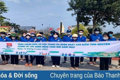 Tuổi trẻ Quảng Xương hướng ứng Tháng Thanh niên 2022