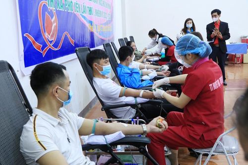 T.X Phổ Yên: Thu được 111 đơn vị máu đạt chuẩn