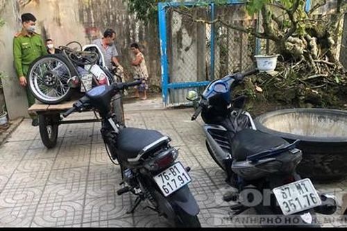 Bắt gọn nhóm thiếu niên gây ra hơn chục vụ trộm cắp xe máy liên tỉnh