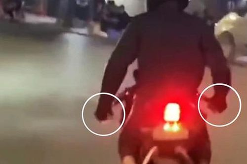 Cảnh sát mật phục ngăn chặn gần 400 kẻ vi phạm trật tự giao thông, mang theo dao kiếm