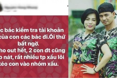 Tranh cãi việc vợ Xuân Bắc đập điện thoại vì con trai xem hình 18+