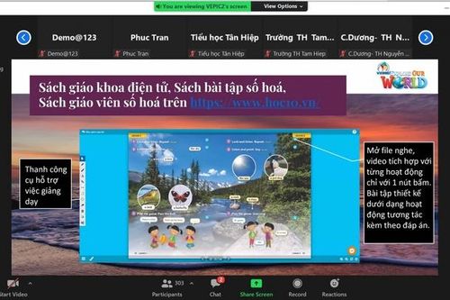Tiền Giang: Giới thiệu sách giáo khoa lớp 3 mới tới giáo viên qua trực tuyến