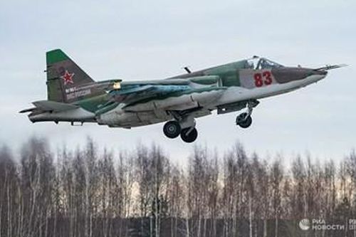 Video Su-25 Nga hạ cánh sau khi trúng tên lửa của phòng không Ukraine