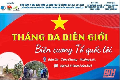 Huyện đoàn Mường Lát ra quân Tháng Thanh niên năm 2022