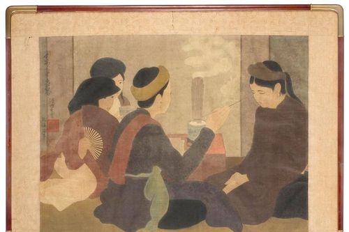 Bức 'Thiếu nữ chải đầu' vừa được nhà đấu giá Aguttes (Pháp) bán với giá tương đương 8,5 tỷ đồng