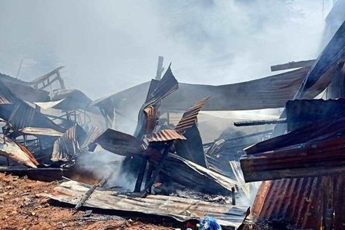 Bình Phước: Tiệm tạp hóa bị cháy rụi, thiệt hại gần 700 triệu đồng