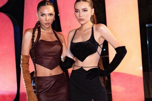 Sắp 'chiến' trên ghế nóng nhưng Hoa hậu Kỳ Duyên và tình tin đồn Minh Triệu lại có style 'tuy 2 mà 1'