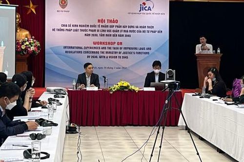 Ngành tư pháp chú trọng hoàn thiện hệ thống pháp luật tầm nhìn đến 2045