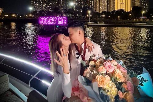 Hé lộ chức vụ 'khủng' chồng sắp cưới của Minh Hằng