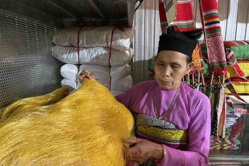 Dệt thổ cẩm truyền thống gắn với du lịch cộng đồng ở Bá Thước