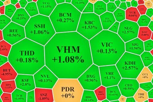 Cổ phiếu phân bón bị bán tháo, bất động sản khởi sắc